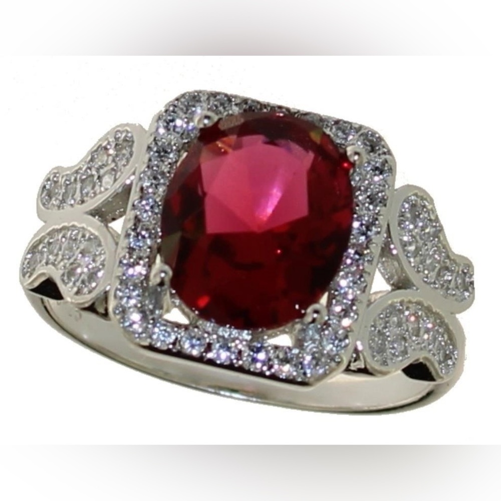 3.25 ct ruby ring